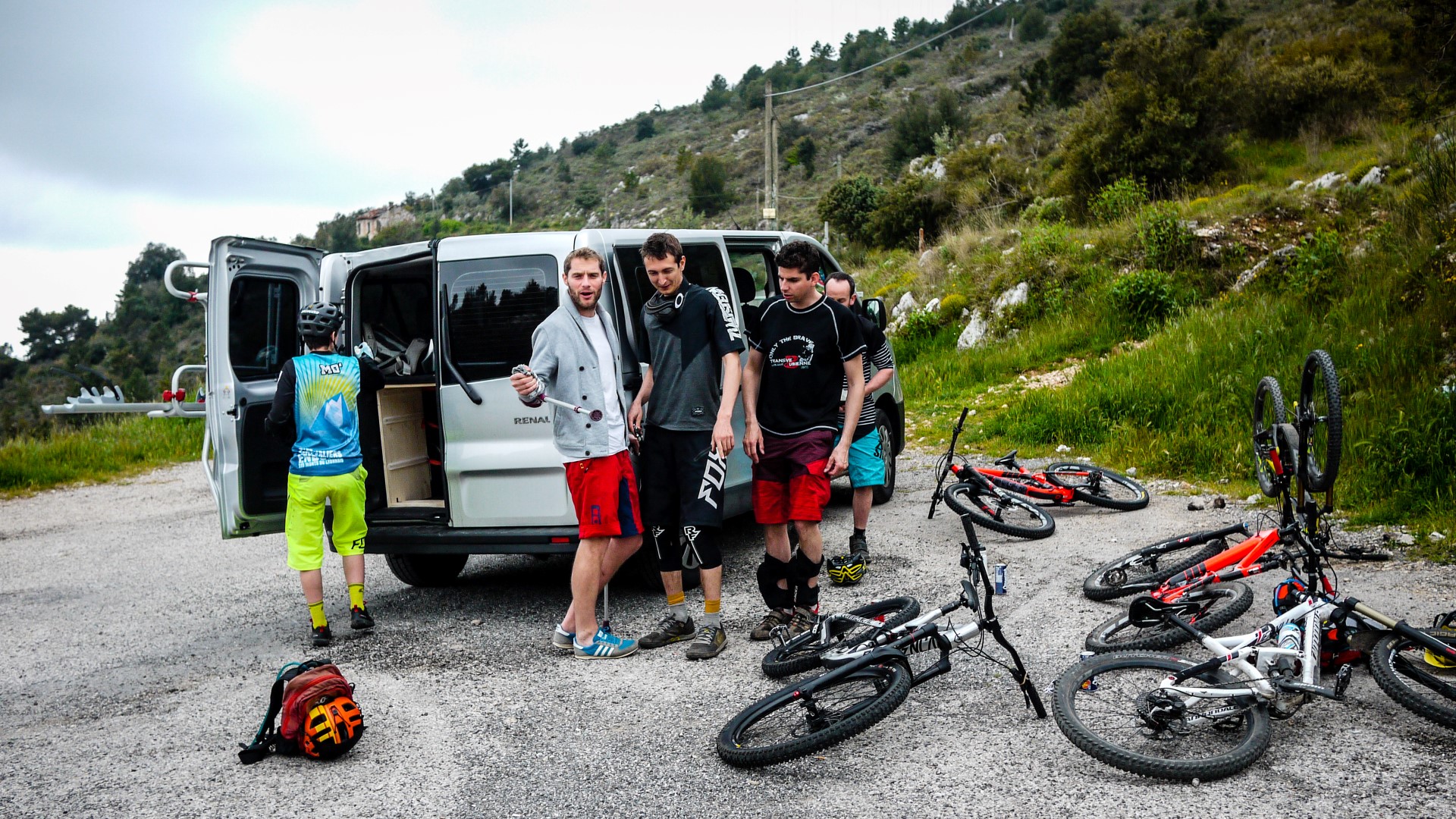 Nice: les trails du Mont Chauve, Avril 2017 Nice: les trails du Mont Chauve, Avril 2017