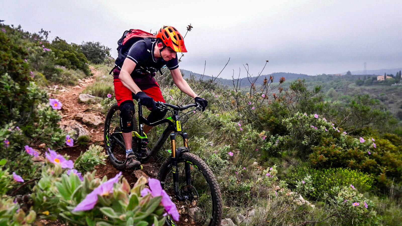 Nice: les trails du Mont Chauve, Avril 2017 Nice: les trails du Mont Chauve, Avril 2017