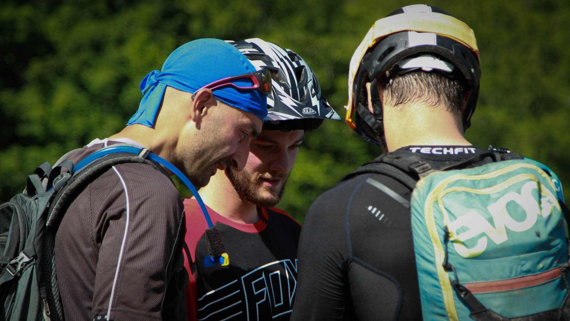 Sortie bikingspots, exploration des variantes du St-Graal Sortie bikingspots, exploration des variantes du St-Graal