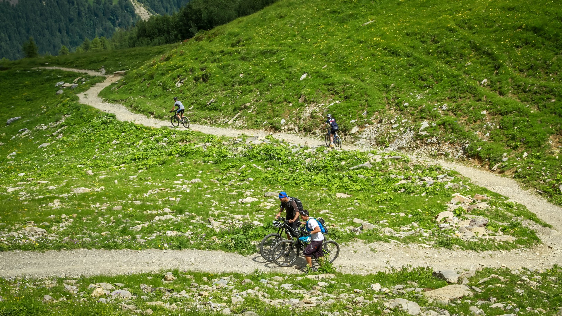 Sortie bikingspots, exploration des variantes du St-Graal Sortie bikingspots, exploration des variantes du St-Graal