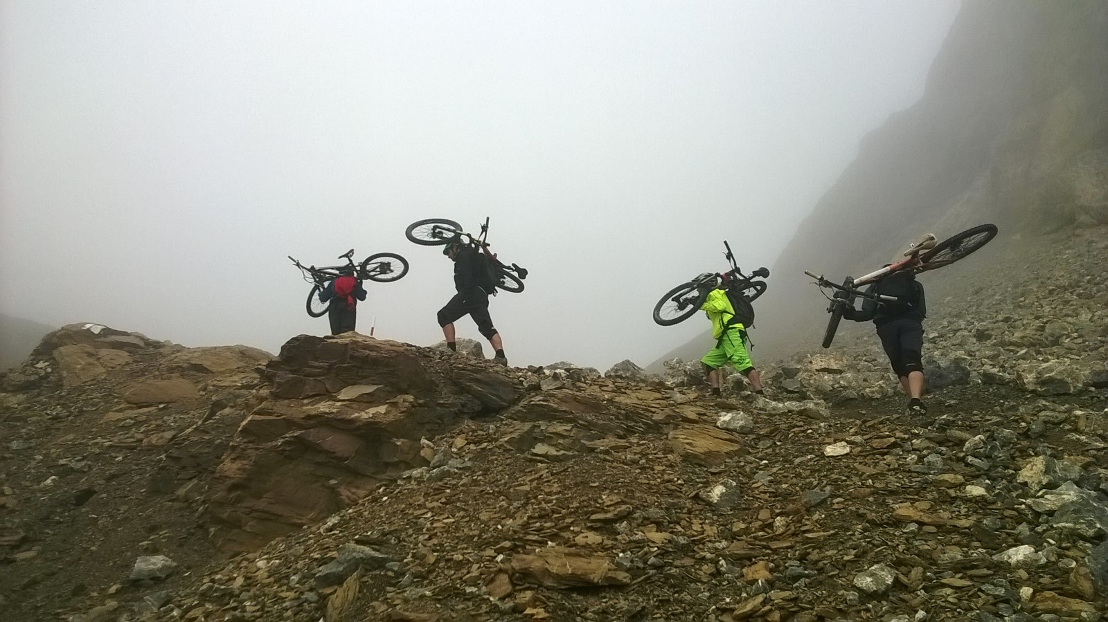 Sortie bikingspots du 23 Aout à la Plaine Morte