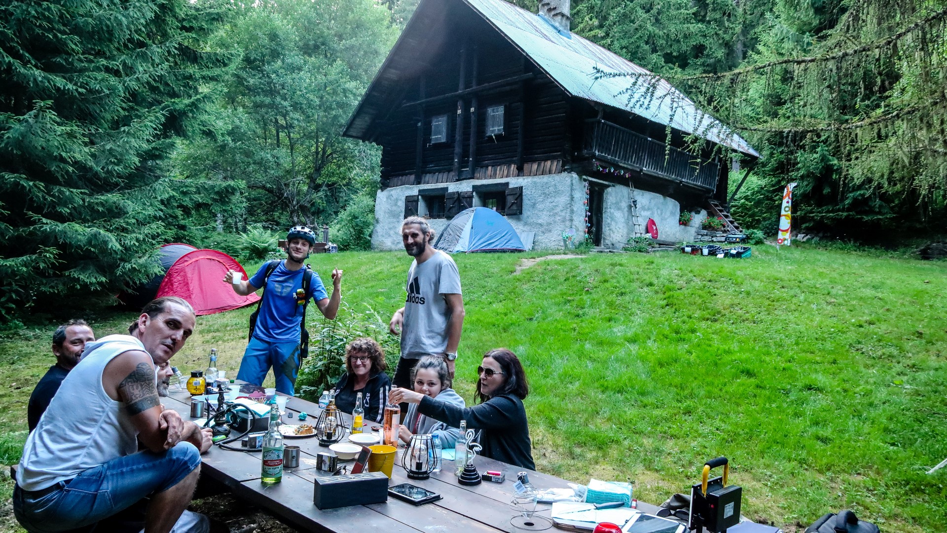 Tour du massif du Beaufortain, en bike et bivouac Tour du massif du Beaufortain, en bike et bivouac