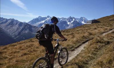 montée à la cabane du col de Mille